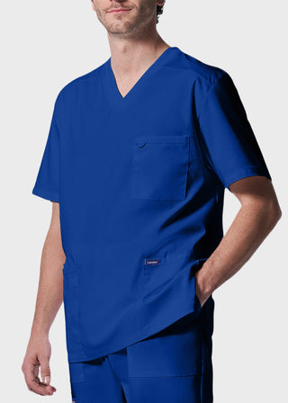 Landau ProFlex Men's 4 Pocket V-Neck Scrub Top
