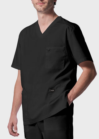 Landau ProFlex Men's 4 Pocket V-Neck Scrub Top