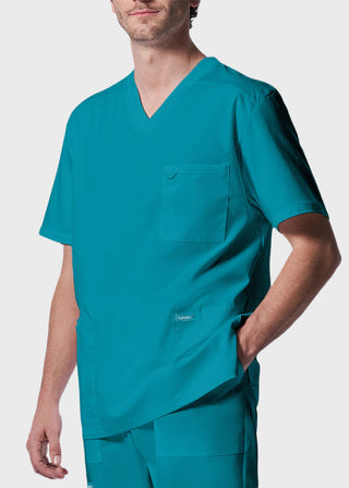 Landau ProFlex Men's 4 Pocket V-Neck Scrub Top