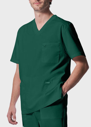 Landau ProFlex Men's 4 Pocket V-Neck Scrub Top