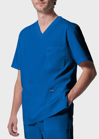 Landau ProFlex Men's 4 Pocket V-Neck Scrub Top