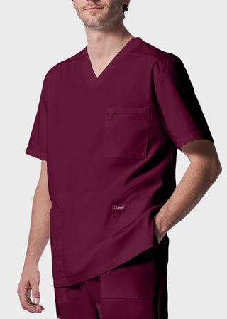 Landau ProFlex Men's 4 Pocket V-Neck Scrub Top