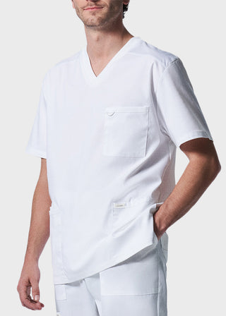 Landau ProFlex Men's 4 Pocket V-Neck Scrub Top