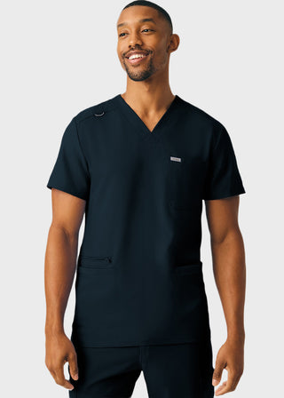 Landau Forward Men's 4-Pocket V-Neck Scrub Top