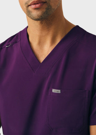 Landau Forward Men's 4-Pocket V-Neck Scrub Top