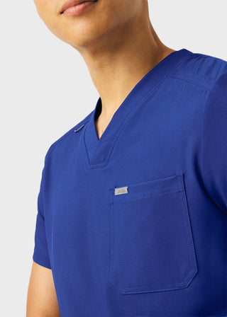 Landau Forward Men's 4-Pocket V-Neck Scrub Top