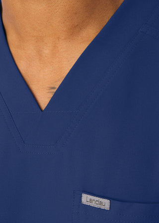 Landau Forward Men's 4-Pocket V-Neck Scrub Top