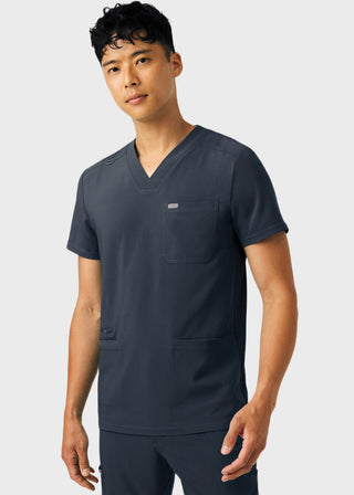 Landau Forward Men's 4-Pocket V-Neck Scrub Top