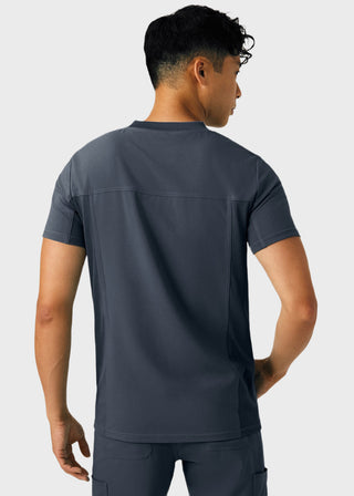 Landau Forward Men's 4-Pocket V-Neck Scrub Top