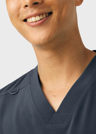 Landau Forward Men's 4-Pocket V-Neck Scrub Top