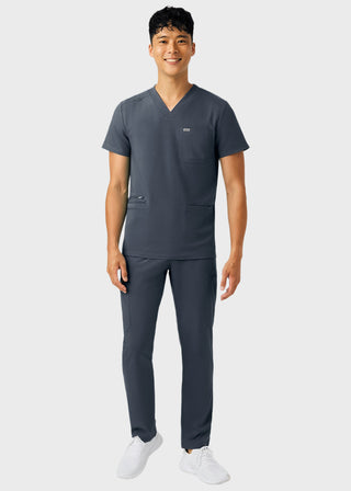 Landau Forward Men's 4-Pocket V-Neck Scrub Top