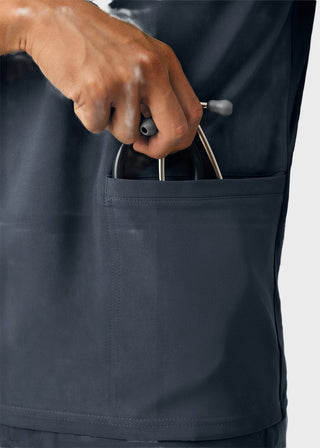 Landau Forward Men's 4-Pocket V-Neck Scrub Top