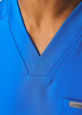 Landau Forward Men's 4-Pocket V-Neck Scrub Top