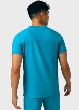 Landau Forward Men's 4-Pocket V-Neck Scrub Top