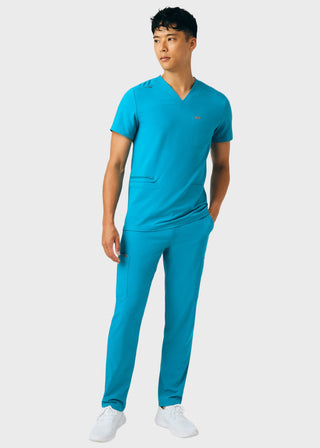 Landau Forward Men's 4-Pocket V-Neck Scrub Top