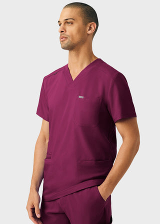 Landau Forward Men's 4-Pocket V-Neck Scrub Top