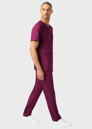 Landau Forward Men's 4-Pocket V-Neck Scrub Top