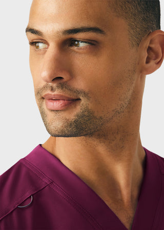 Landau Forward Men's 4-Pocket V-Neck Scrub Top