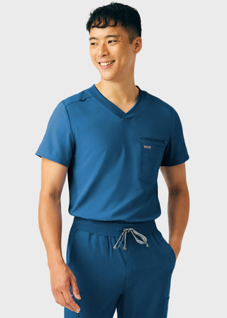 Landau Forward Men's 2-Pocket V-Neck Scrub Top
