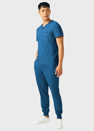 Landau Forward Men's 2-Pocket V-Neck Scrub Top
