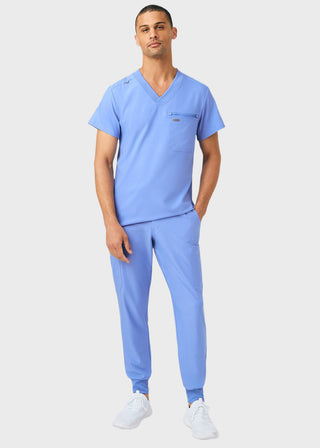 Landau Forward Men's 2-Pocket V-Neck Scrub Top