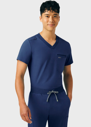 Landau Forward Men's 2-Pocket V-Neck Scrub Top