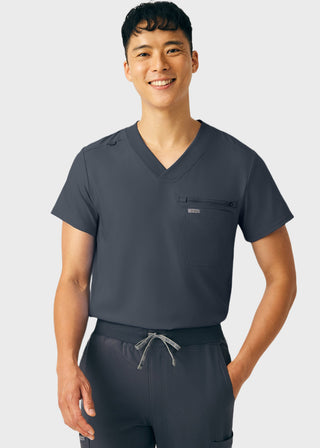 Landau Forward Men's 2-Pocket V-Neck Scrub Top