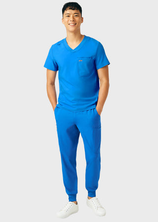 Landau Forward Men's 2-Pocket V-Neck Scrub Top