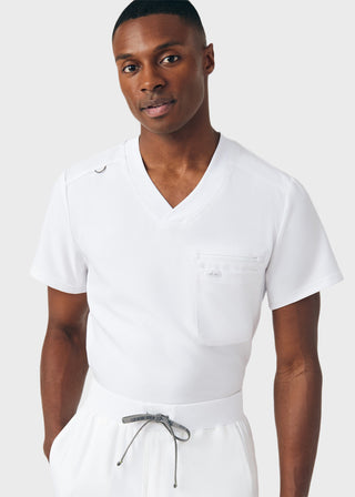 Landau Forward Men's 2-Pocket V-Neck Scrub Top