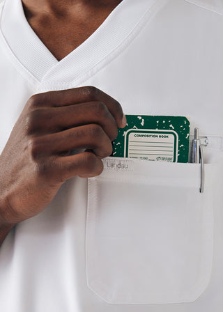 Landau Forward Men's 2-Pocket V-Neck Scrub Top