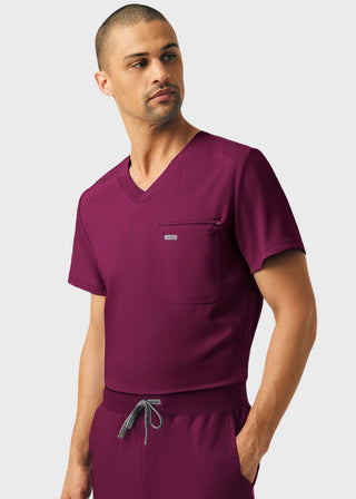 Landau Forward Men's 2-Pocket V-Neck Scrub Top