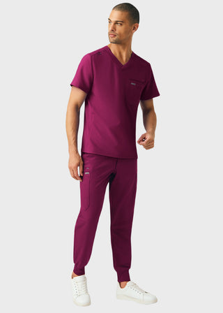 Landau Forward Men's 2-Pocket V-Neck Scrub Top