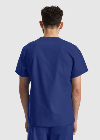 Landau Essentials Unisex 3-Pocket V-Neck Scrub Top