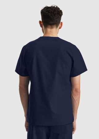 Landau Essentials Unisex 3-Pocket V-Neck Scrub Top