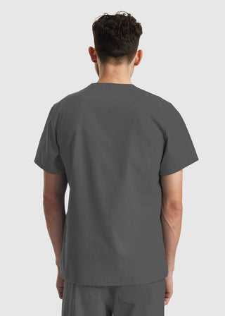 Landau Essentials Unisex 3-Pocket V-Neck Scrub Top
