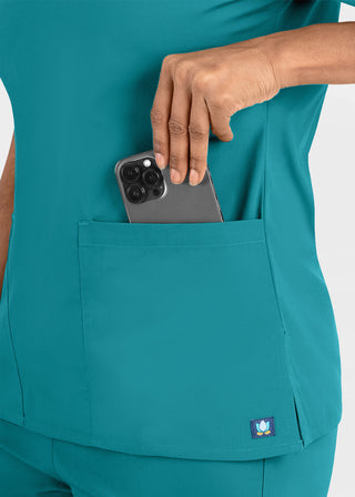 Maevn Core Women's Classic V-Neck Top