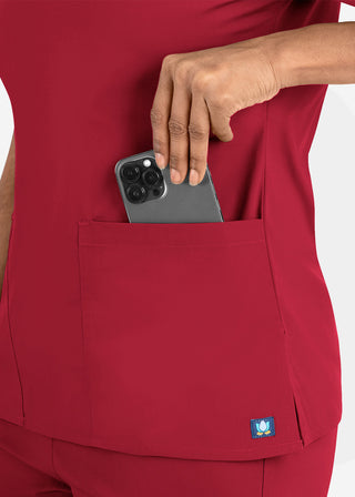 Maevn Core Women's Classic V-Neck Top