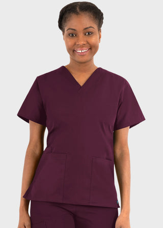 Maevn Core Women's Classic V-Neck Top