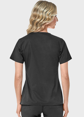 Maevn Blossom Women's Mock Wrap Top