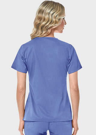 Maevn Blossom Women's Mock Wrap Top