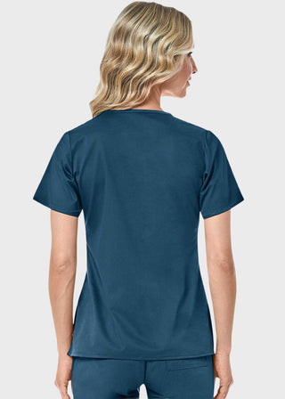 Maevn Blossom Women's Mock Wrap Top