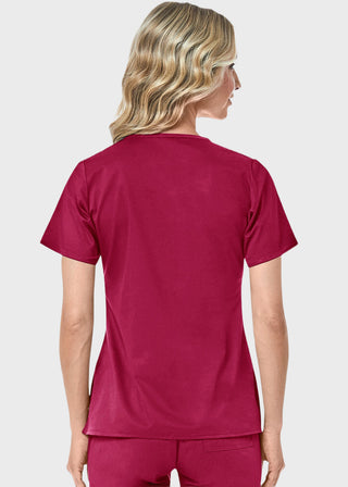 Maevn Blossom Women's Mock Wrap Top