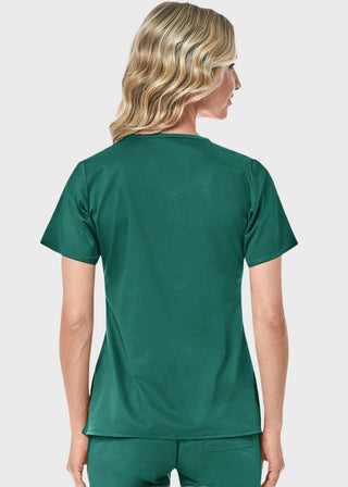 Maevn Blossom Women's Mock Wrap Top