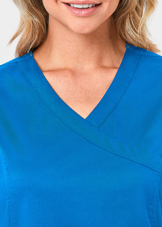 Maevn Blossom Women's Mock Wrap Top