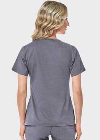 Maevn Blossom Women's Mock Wrap Top