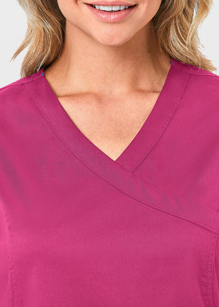 Maevn Blossom Women's Mock Wrap Top