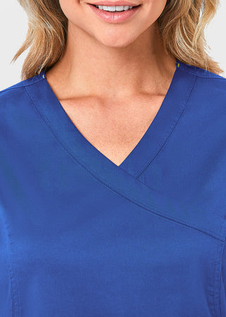 Maevn Blossom Women's Mock Wrap Top