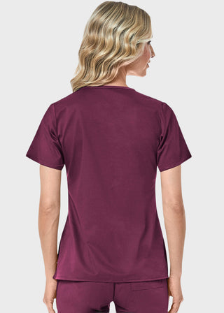 Maevn Blossom Women's Mock Wrap Top