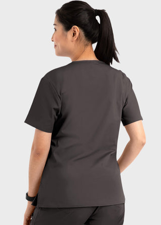 Maevn Core Women's Curved V-neck Top