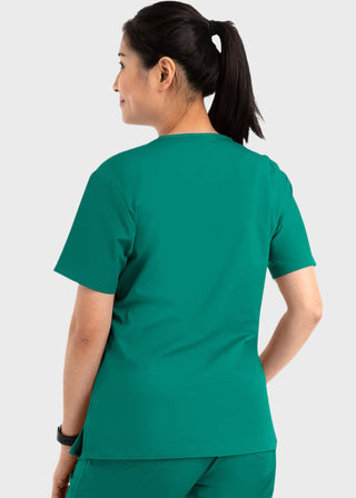 Maevn Core Women's Curved V-neck Top